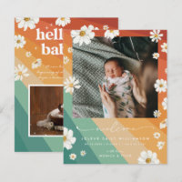 Willkommen in der Welt | | Retro Boho Birth