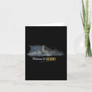 Willkommen in Derry Maine USA Pennywises Wohnwagen Karte