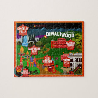 Willkommen in Diwaliwod! Puzzle