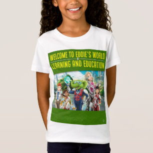 Willkommen in Eddies Welt des Lernens und der Bild T-Shirt