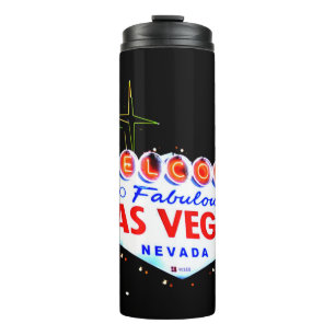 Willkommen in Fabuous Las Vegas Nevada Sin City Thermosbecher