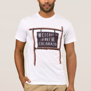 willkommen in farbenfrohen Farbtönen T-Shirt