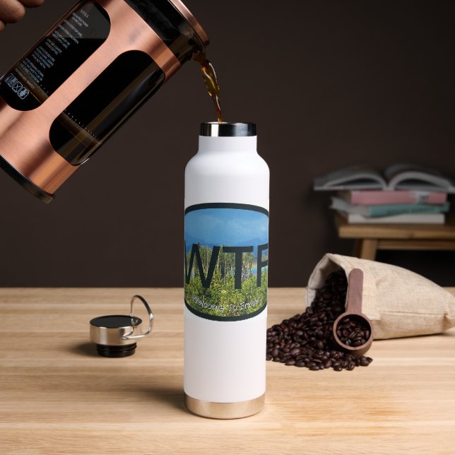 Willkommen in Fraser Water Flasche (Kaffee)