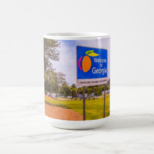 Willkommen in Georgien Kaffeetasse