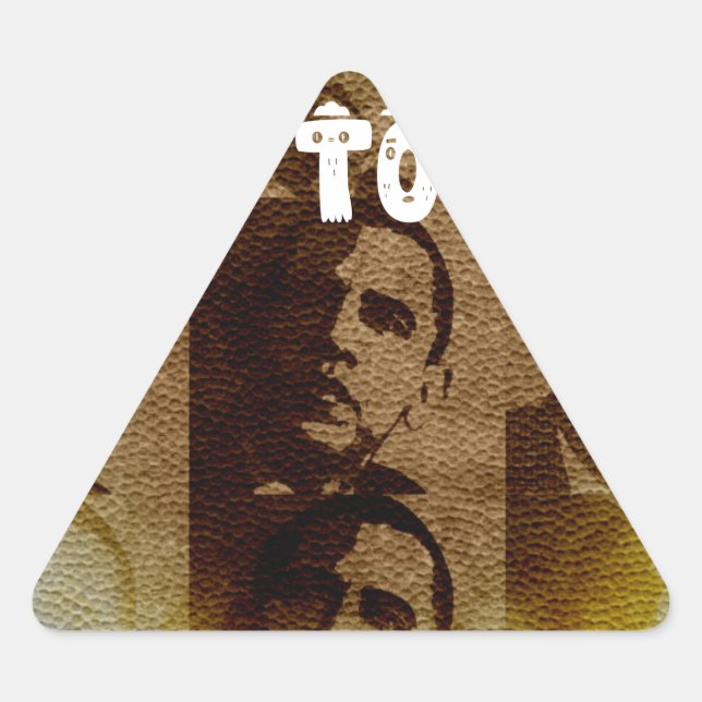 Willkommen in Kenia Dreieckiger Aufkleber (Vorderseite)