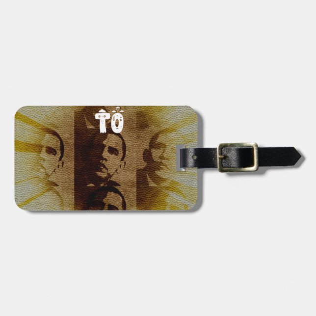 Willkommen in Kenia Gepäckanhänger (Vorderseite horizontal)