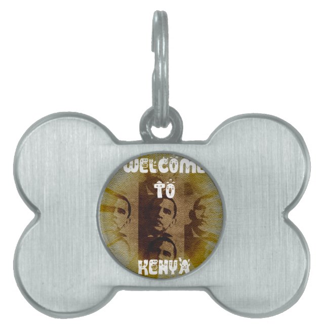 Willkommen in Kenia Tiermarke (Vorderseite)