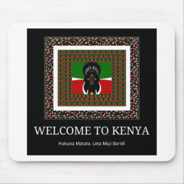 Willkommen in Kenya Hakuna Matata Mousepad