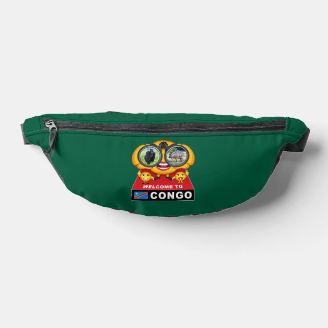 Willkommen in Kongo Bauchtasche (Ablage )