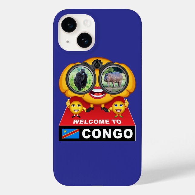 Willkommen in Kongo Case-Mate iPhone Hülle (Rückseite)