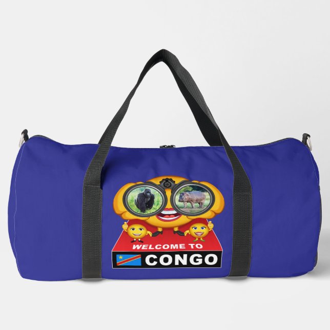Willkommen in Kongo Duffle Bag (Vorderseite)