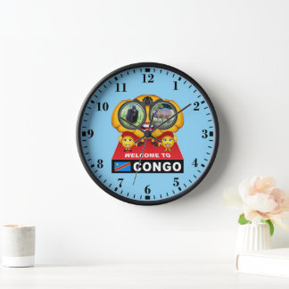 Willkommen in Kongo Uhr