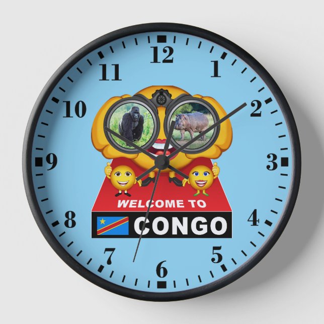 Willkommen in Kongo Uhr (Vorderseite)