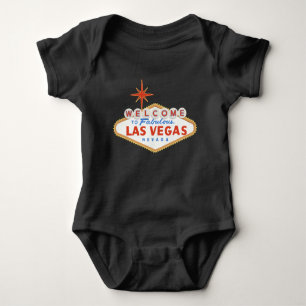 Willkommen in Las Vegas Baby Shirt Black Bodysuit