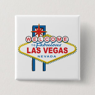 Willkommen in Las-Vegas Button