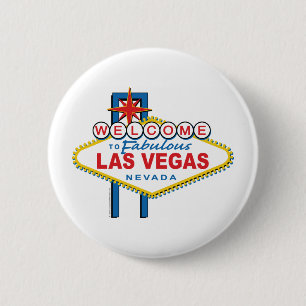 Willkommen in Las-Vegas Button
