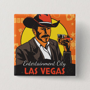 Willkommen in Las Vegas Button