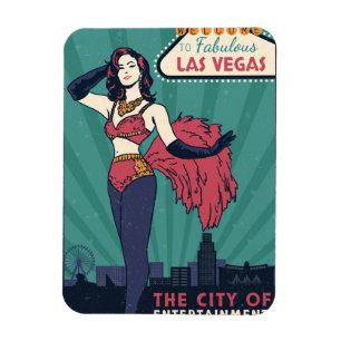 Willkommen in Las Vegas Magnet