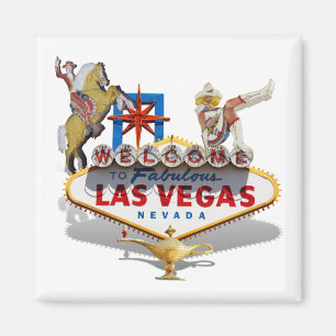 Willkommen in Las Vegas Magnet