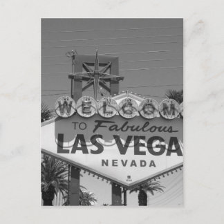 Willkommen in Las Vegas Postkarte