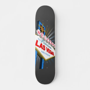 Willkommen in Las Vegas Skateboard