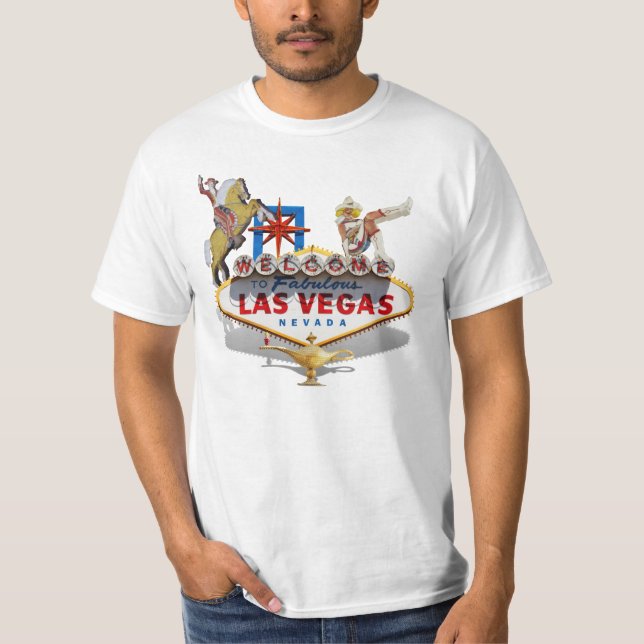 Willkommen in Las Vegas T-Shirt (Vorderseite)