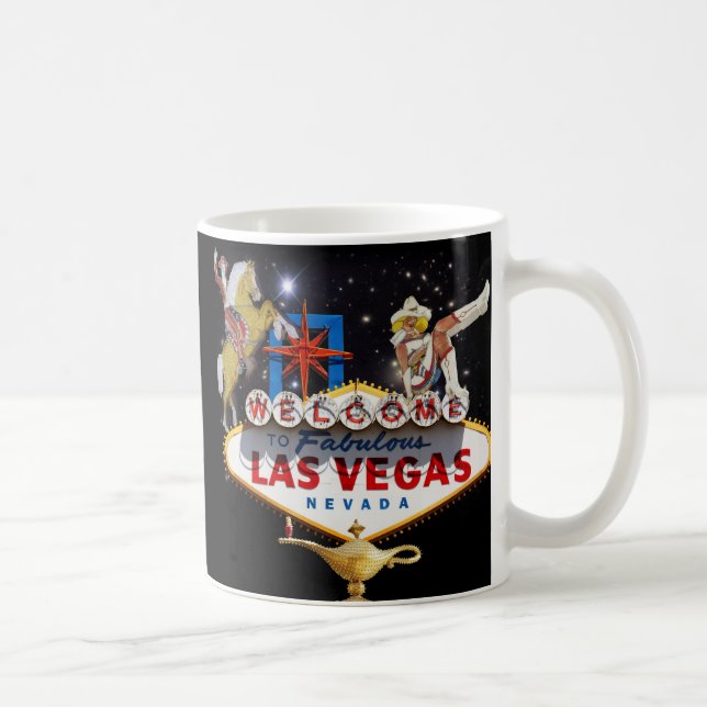 Willkommen in Las Vegas Tasse (Rechts)