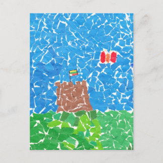 Willkommen in Litauen! Postkarte