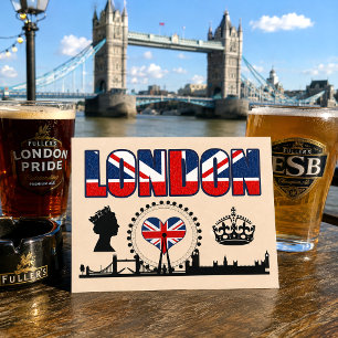 Willkommen in London Postkarte