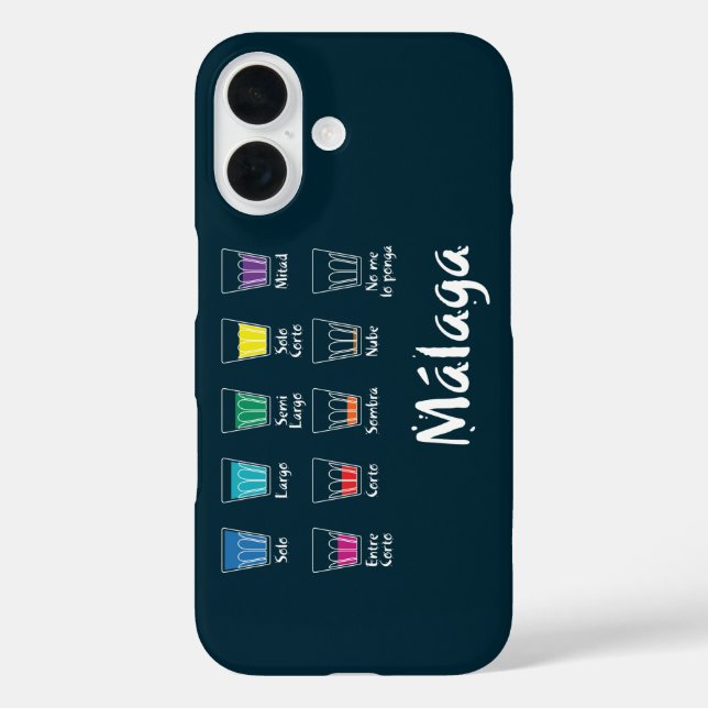 Willkommen in Malaga 1: El Café Case-Mate iPhone Hülle (Rückseite)