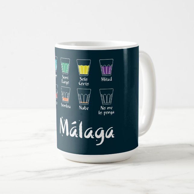 Willkommen in Malaga 1: El Café Kaffeetasse (VorderseiteRechts)