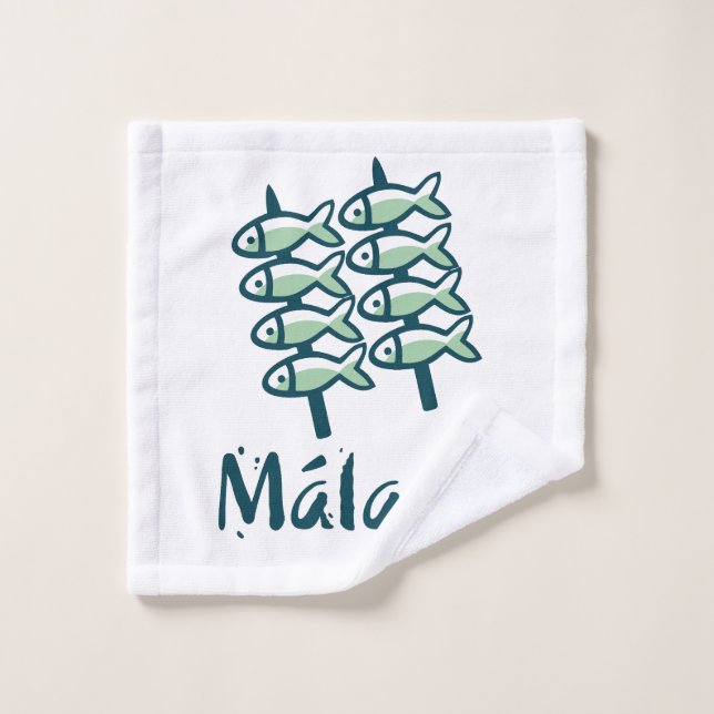 Willkommen in Malaga 8: El Espeto Badhandtuch Set (Waschlappen)