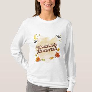 Willkommen in meinem Halloween-Land - Süßer Herbst T-Shirt
