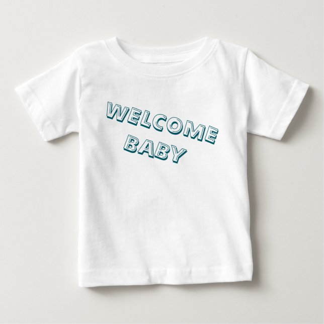 Willkommen in meinem Leben Baby T-shirt (Vorderseite)