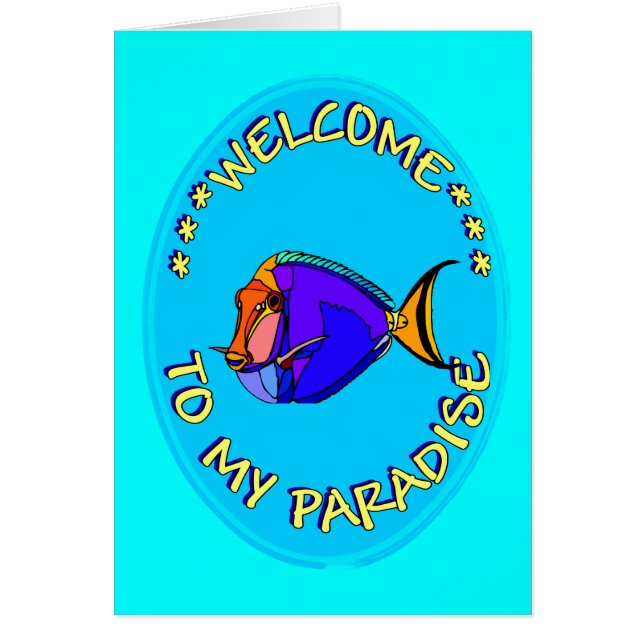 WILLKOMMEN IN MEINEM PARADIES (Vorne)