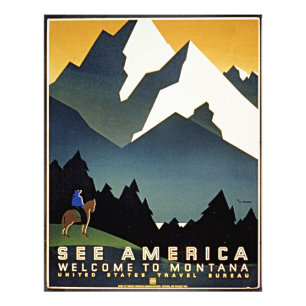 Willkommen in Montana, Fotodruck