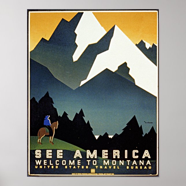 Willkommen in Montana, Poster (Vorne)