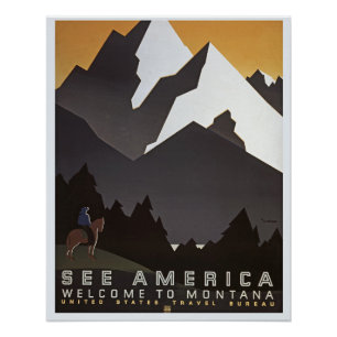 Willkommen in Montana Poster