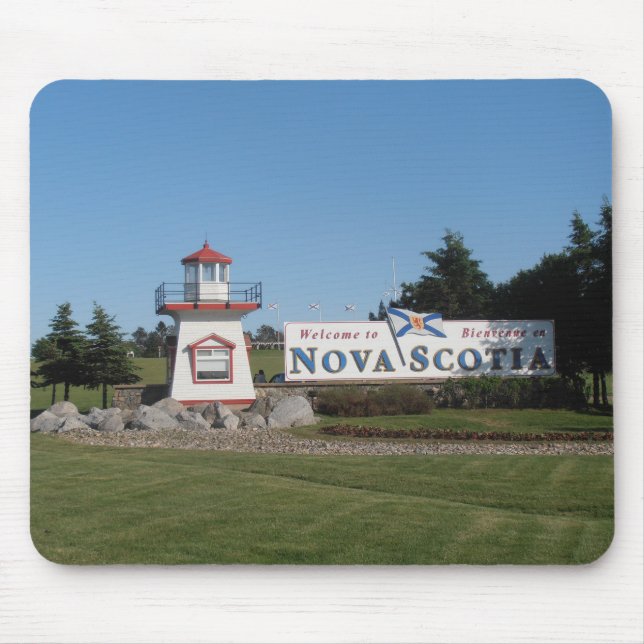 Willkommen in Nova Scotia Mousepad (Vorne)
