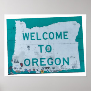 Willkommen in Oregon Poster