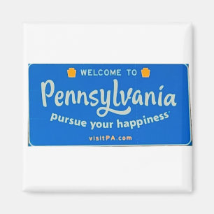 Willkommen in Pennsylvania Magnet