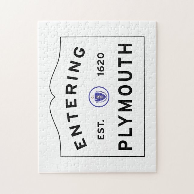 Willkommen in Plymouth Puzzle (Vertikal)