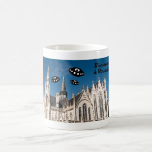 Willkommen in Roubaix. UFOs heißen Sie in Roubaix  Kaffeetasse