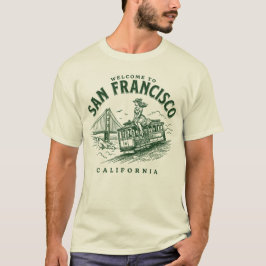 Willkommen in San Francisco City California T-Shirt