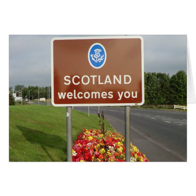 Willkommen in Schottland - Anglo-Scottish Border S (Vorderseite (Horizontal))