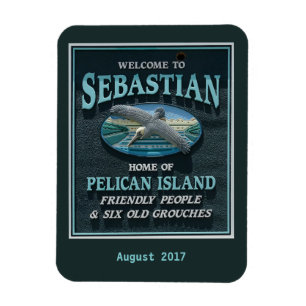 Willkommen in Sebastian, FL Magnet