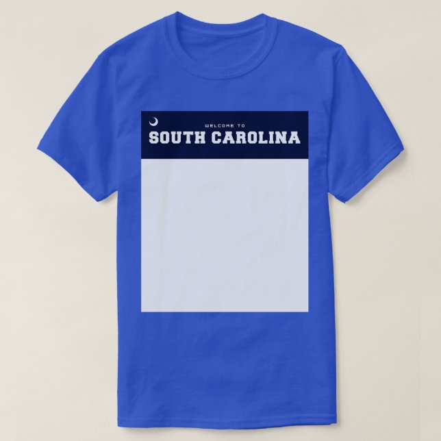 Willkommen in South Olina T-Shirt (Design vorne)