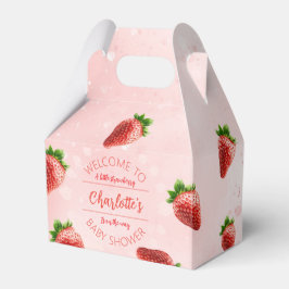 Willkommen in Strawberry Baby Duwer Favor Box Geschenkschachtel