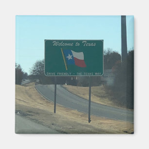 Willkommen in Texas Magnet