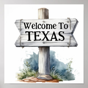 Willkommen in Texas Poster